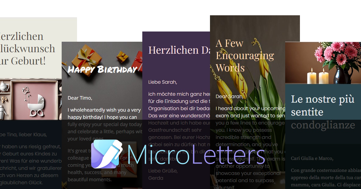 MicroLetters